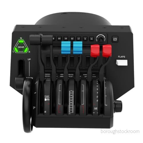 Honeycomb Aeronautical Bravo Throttle Quadrant with Auto Pilot & Annunciator Panel in aviation quality for flight simulator , Universal control system simmer and pilots PC 4039621003042