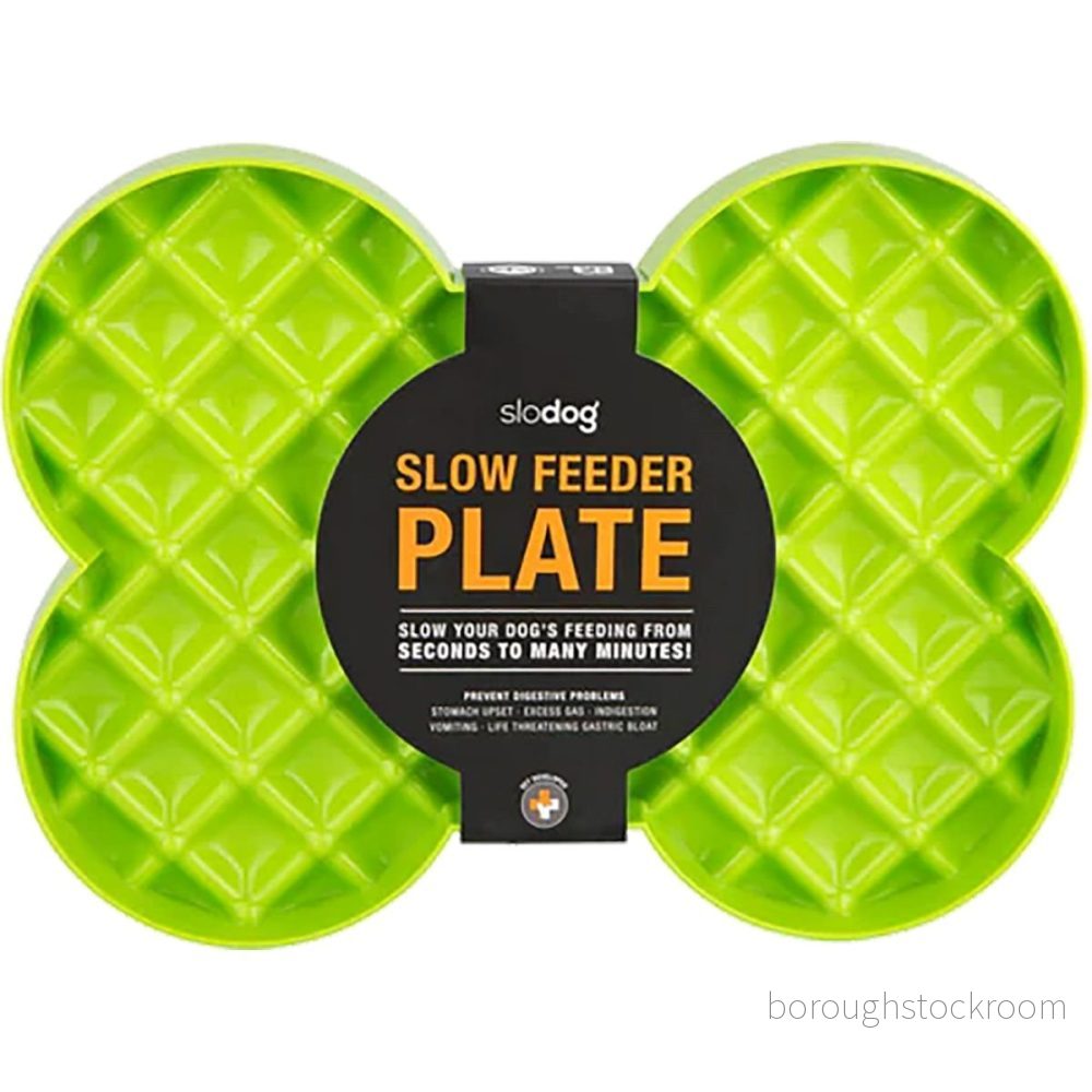 Lickimat Slow Feeder Plate Grön 35x26x3 cm 9349785000142