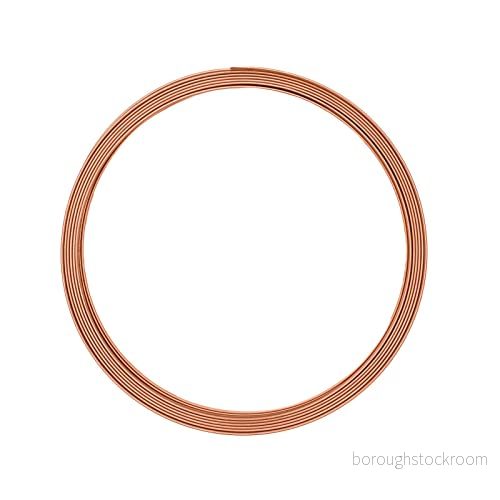 Vaessen Creative Aluminium platt tråd 5 x 1 mm m orange koppar, 8716052146109