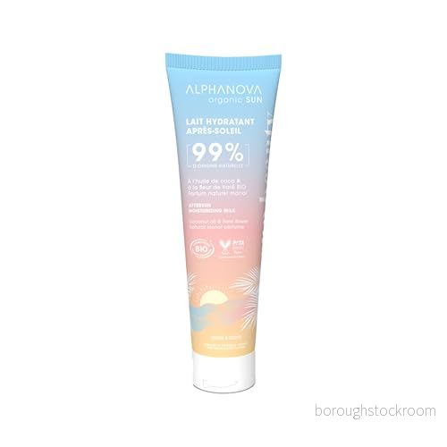 ALPHANOVA Lugnande mjölk efter sol solbränna sublimerare och förlängare naturlig ekologisk 150 ml 3760075072445