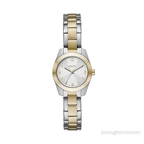 DKNY Nolita Klocka silvercoloured/goldcoloured, Storlek: One Size, Silver coloured/gold coloured 4064092013610