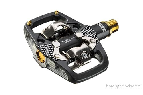 LOOK Cycle X Track en Rage Plus TI MTB pedaler SPD standardkompatibel mekanism Ultra Robust smidd aluminiumkropp Titanaxel Idealiska för enduro 3611720144980