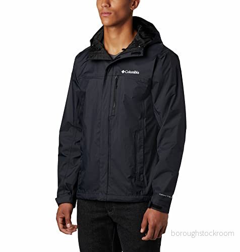Columbia Pouring Adventure Jacket Regnjacka, Storlek: XXL, Black 190540488700