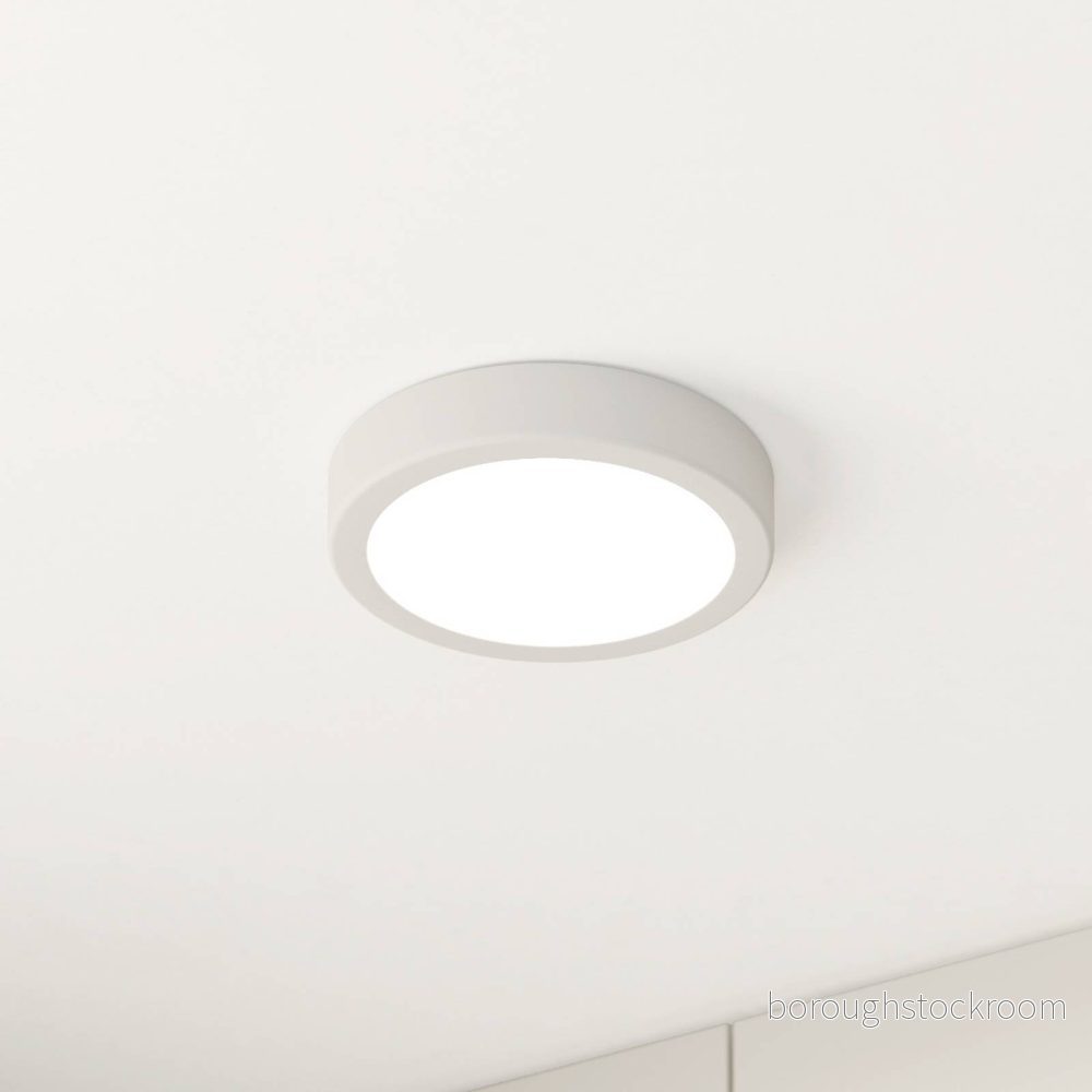 EGLO LED taklampa Fueva 5 IP44 3000K vit Ø16cm 9008606245222