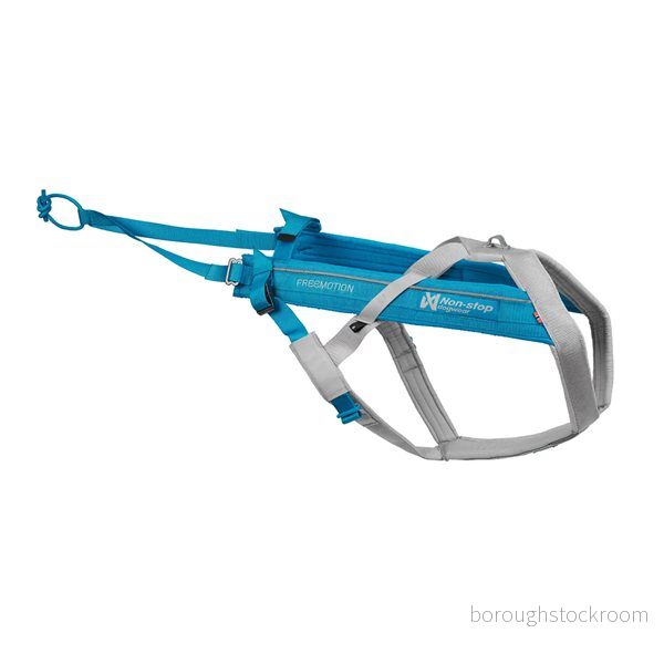 Non-stop dogwear Freemotion Harness 5.0 Blue/Grey - 4 7071652111423