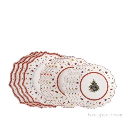 Christmas: Villeroy & Boch Dinnerware Set Toy's Delight White 4003686339415