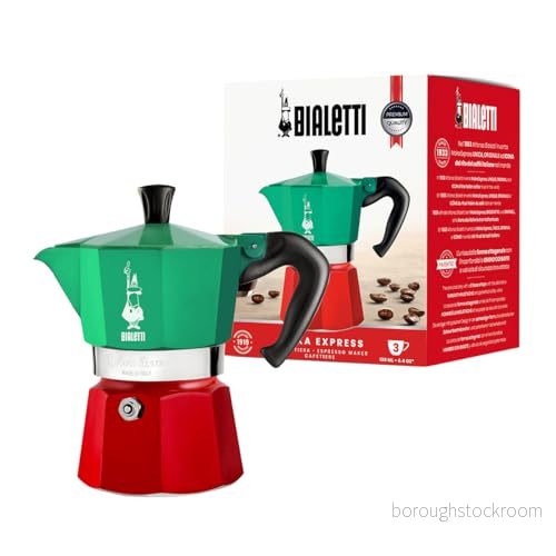 Bialetti Moka Express Italia - 3 koppar 8006363018951