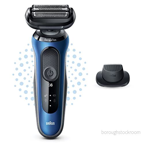Braun ny serie 6 B1200s sladdlös rakapparat, AutoSense, SensoFlex, EasyClick, Wet & Dry 4210201432968