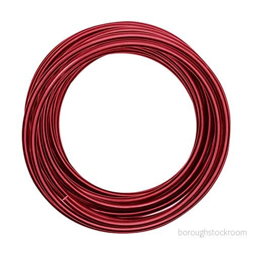 Vaessen Creative Aluminiumtråd 5 mm 10 m oxblod, 8716052138746