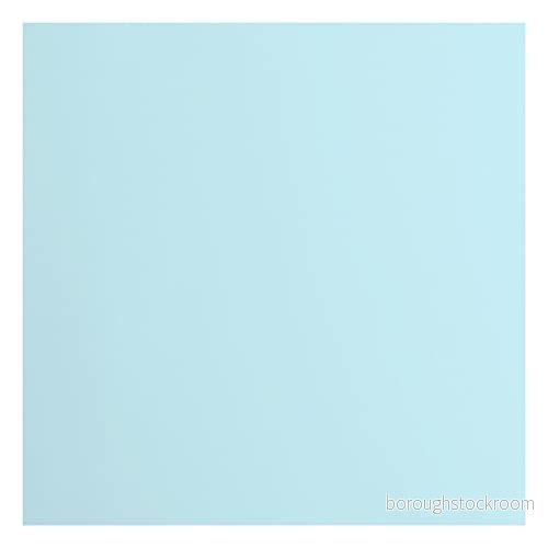 Vaessen Creative Florence cardstock papper, blå, 216 gram/m², kvadratisk, 30,5 x cm, 20 stycken, slät, för scrapbooking, korttillverkning, stansning och andra papperslådor 8716052220762