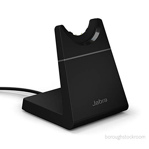 Jabra Evolve2 65 Hörlurställ Laddningsstation med USB A för headset svart 5706991022285