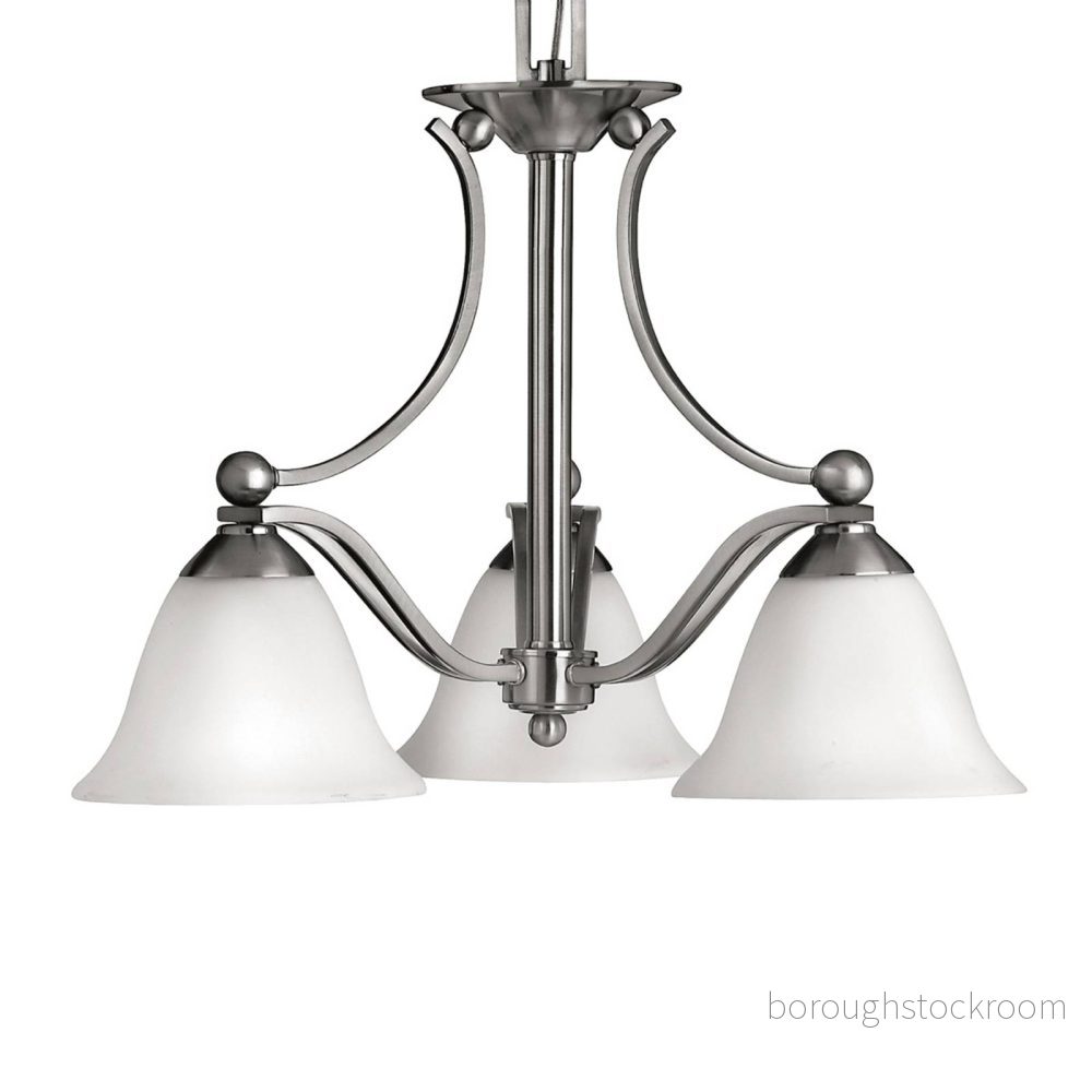 HINKLEY Trearmad taklampa BOLLA i nickel 5024005585404