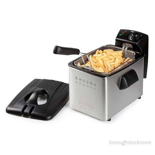 Domo DO465FR, 4 l, 60 C, 190 Single, Rostfritt stål, 3000 W 5411397013866