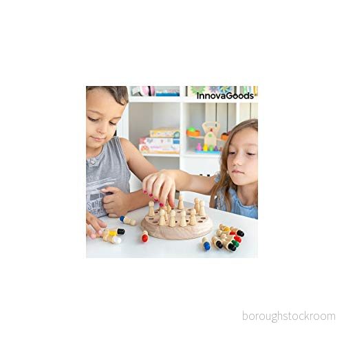 InnovaGoods Trä Memory Schack Taeda 26 bitar 8435527815196 InnovaGoods Trä Memory Schack Taeda 26 bitar 8435527815196
