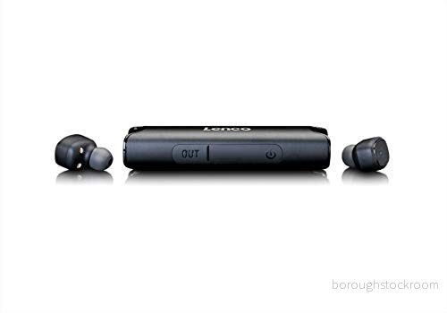 Lenco Epb-440 Bluetooth-hörlurar äkta trådlösa in-ear hörlurar med laddningsfodral 850 mAh 4 timmars speltid IP67 vattentät Bluetooth V4.2 sporthörlurar 8711902041658
