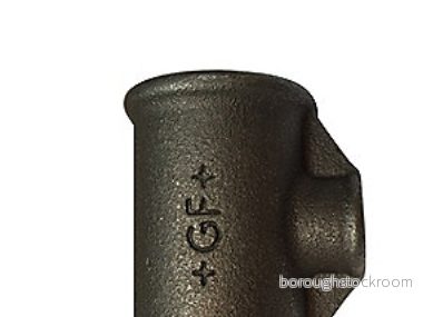 +GF+ Tee black 3/4″ x 1/2″ 7611205113537 +GF+ Tee black 3/4″ x 1/2″ 7611205113537