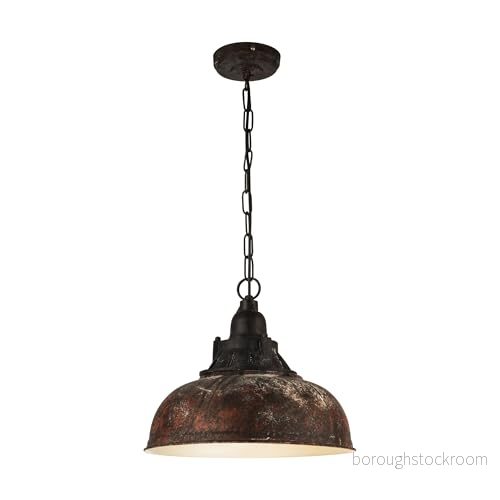 EGLO Grantham 1 Taklampa - Pendellampa Industriell - Antikbrun Svart - Sockel E27 9002759498191