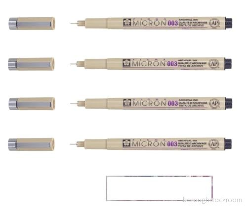 BRUYNZEEL Sakura Pigma Brush Pen Fine Black 84511399242