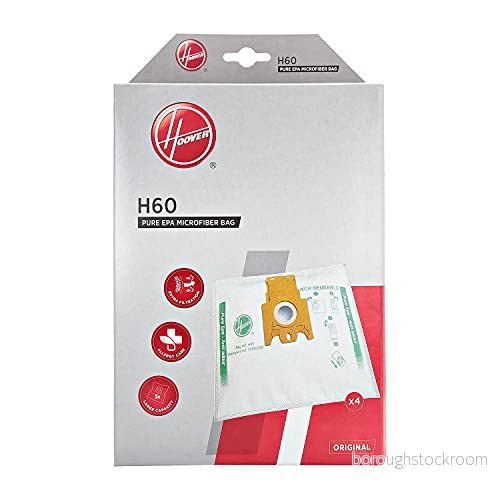 Hoover H60 Dammsugarpåse Pure Epa (x4), Original 8016361737204
