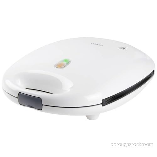 2 i 1 XL familjesmörgåsgrill för 4 smörgåsar eller våffeljärn läckra våfflor Domo DO9046C 5411397009692