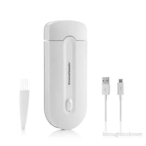 InnovaGoods® Mini rakapparat med LED ljus Epiluch, avlägsnar enkelt och exakt hårborttagning i känsliga områden, minidesign, uppladdningsbar ljus, perfekt för hemmet. 8435527821289