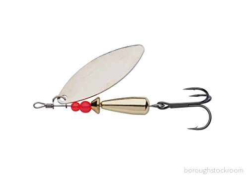 Abu Garcia Droppen Vide Spinner Lure Spinnare med låg motståndskraft för fiske i uppströms och stark ström Ultralätt spinnfiskeutrustning öring, abborre harr Holo Roach, 5,5 cm 36282085862