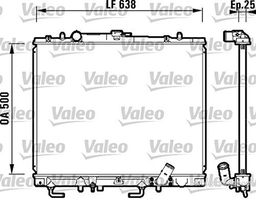 Valeo Service 734143 kylare 3276427341430 Valeo Service 734143 kylare 3276427341430