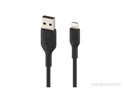 Belkin Boost Charge Lightning Kabel 2 metre Svart 745883788668
