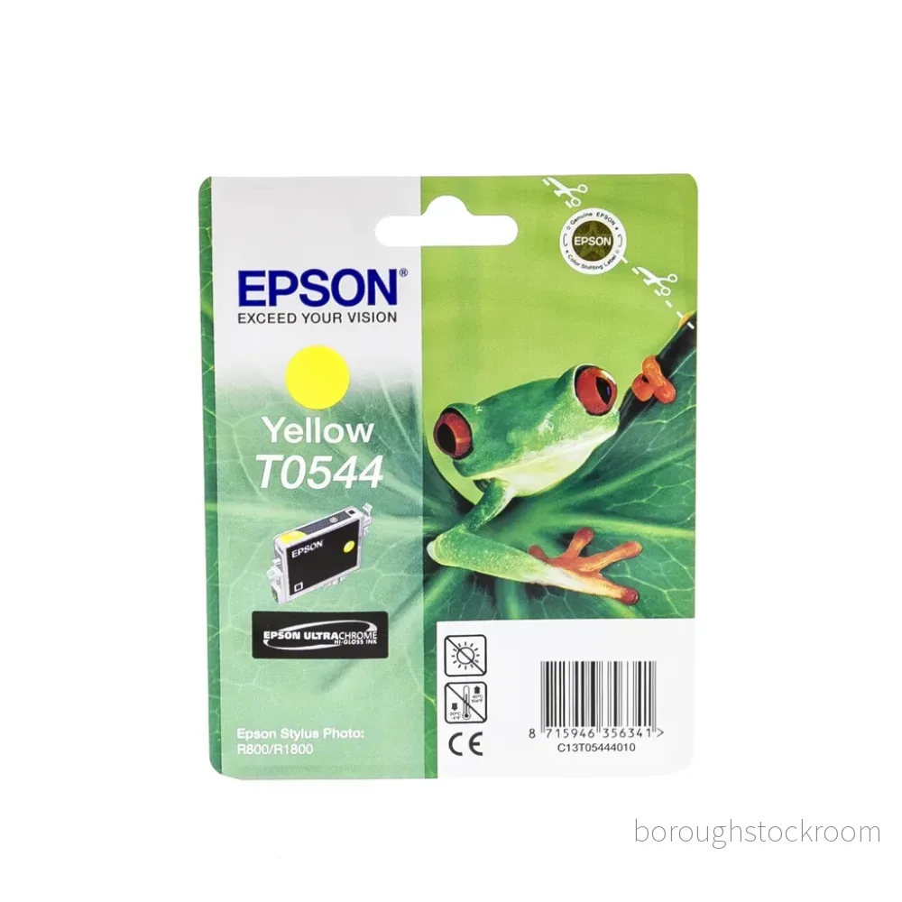 Epson T0544 Bläckpatron Gul 8715946356341