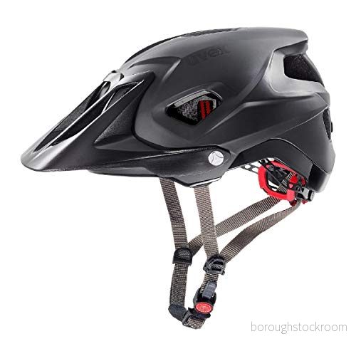 uvex quatro integrale extremt lätt MTB hjälm för dam och herr individuell storleksanpassning inställbar skärm black matt 52 57 cm 4043197314907