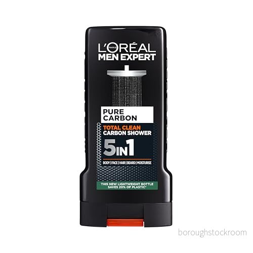 L'Oreal Men Expert Total ren duschgel, 300 ml, förpackningen kan variera 3600523232536