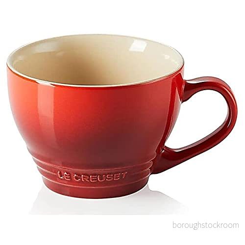Le Creuset Stengods stor mugg, 400 ml, cerise 843251105519