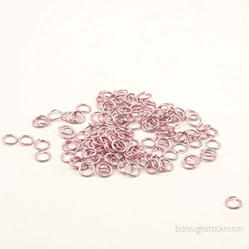 Vaessen Creative Alu Deco böjringar 7,25 mm rosa 150 stycken, aluminium, rosa, 0, 72 x 0,2 cm, enheter 8716052181438
