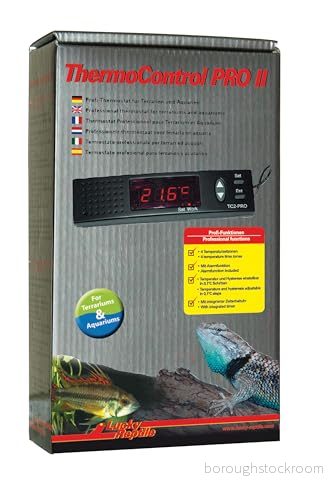 Lucky Reptile TC2 PRO Termostat, Svart 4040483621220