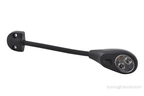 HELLA Läslampa - SpotLED LED 24V / 12V 3.0W påbyggd Lyktglasfärg: glasklar färg: vit/röd inre Antal: 1 2JA 343 720-521 6416386920988