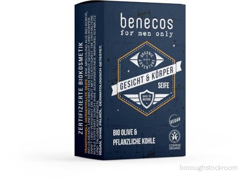 benecos for men only naturkosmetik hand och kroppstvål vegansk dermatologiskt testad 4260198097787