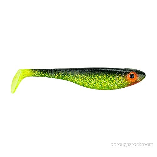 Abu Garcia Svartzonker McPrey 12 cm (11.5 g) S black chartreuse 4 pack Fiskedrag Gädda 36282983700
