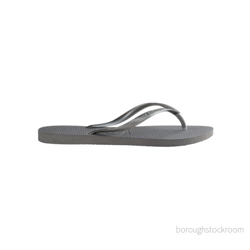 Havaianas Girls Slim (Mini Me), Steel Grey, UK kind 9 7891266827301