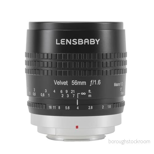 Lensbaby LB-V56BX ”Velvet 56” objektiv för Sony NEX-kamera 850366006099