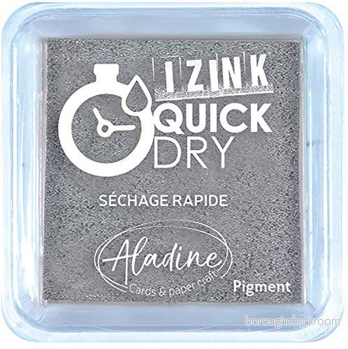 Aladine Izink Quick Dry bläck, silver, 5 x cm 3660016195496