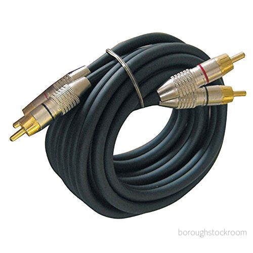Dynavox RCA kabel X 6031 1,5 m, svart 4250019104190