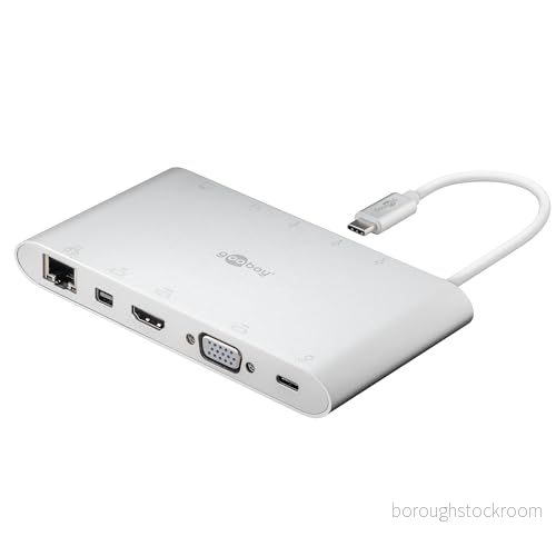 Goobay alt i 1 USB C HUB m. HDMI, 3,0 x3, mini DP, VGA, etc. 4040849621130