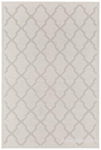 freundin Home Collection platt tyg matta i makramé utseende Heaven Creme, 77 x 150 Cm Creme 76x200 4260525257532