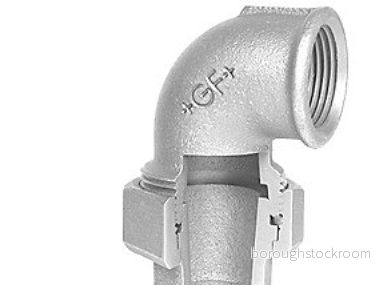 +GF+ Union elbow galvanized conical for m 1 7611205210083 +GF+ Union elbow galvanized conical for m 1 7611205210083