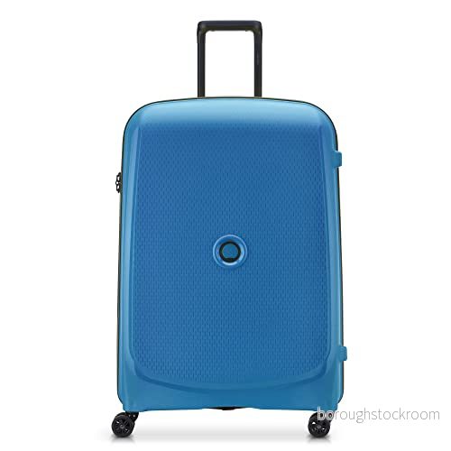 DELSEY PARIS BELMONT PLUS hårt fodral i plusstorlek 76 x 52 32 cm 102 liter L zinkblå, L, Stretchigt 3219110490893
