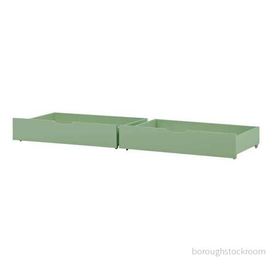 Hoppekids Sänglåda 2 pack, Pale Green 5706558032986 Hoppekids Sänglåda 2 pack, Pale Green 5706558032986