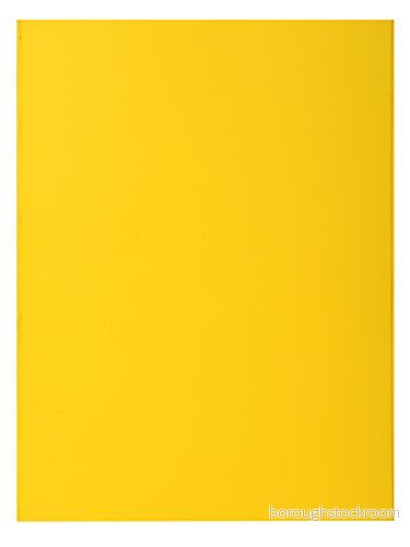 Exacompta Ref 800011E Förpackning med 100 färgglada ROCK''S 80 g/m2 undermappar PEFC™ certifierade storlek 22 x 31 cm för A4 format citrongul färg 3288588000118