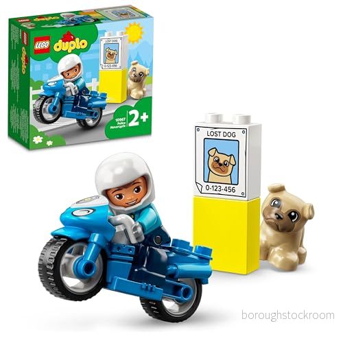 LEGO DUPLO Town 10967 Polismotorcykel 5702017153636