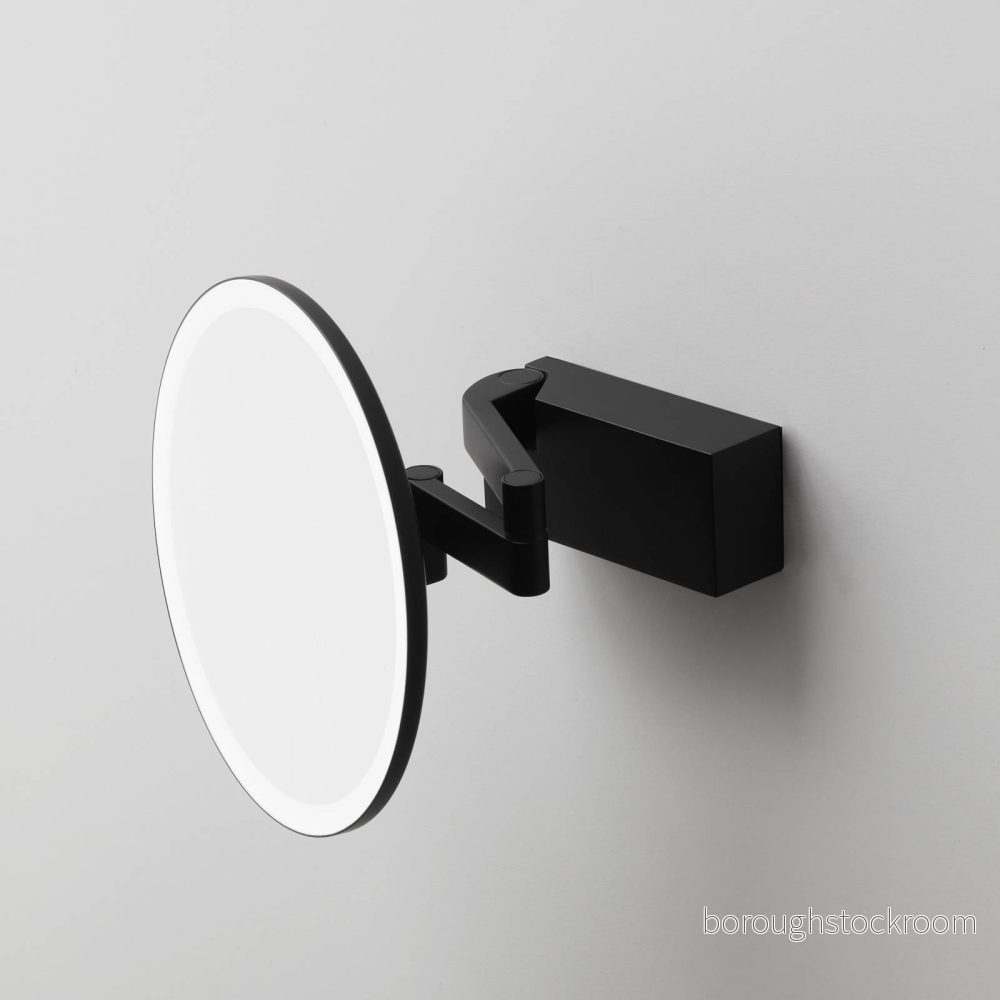 Decor Walther Vision R LED sminkspegel svart 4250412882466