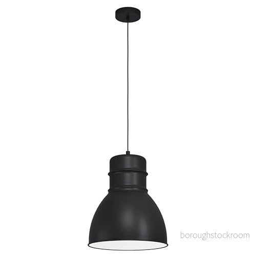 EGLO Ebury Pendellampa - Svart/Vit, Hängande Taklampa Inomhus 9002759436216